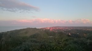 Zoutelande vanuit de duinen | Duinweg33 Vakantieverhuur